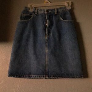 VTG GUESS jean mini skirt